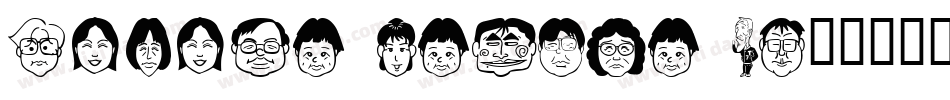 Sakabe People 02字体转换